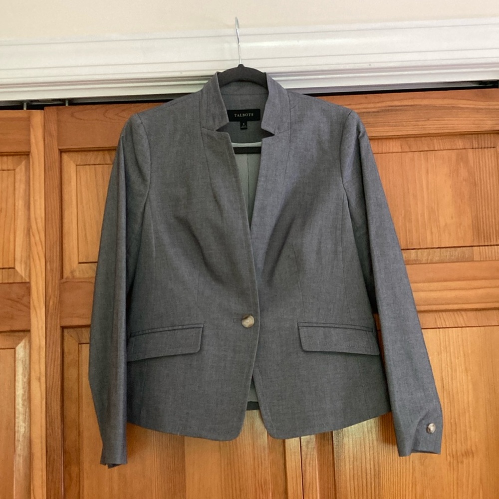Talbots Fine Light Weight Suiting Jacket